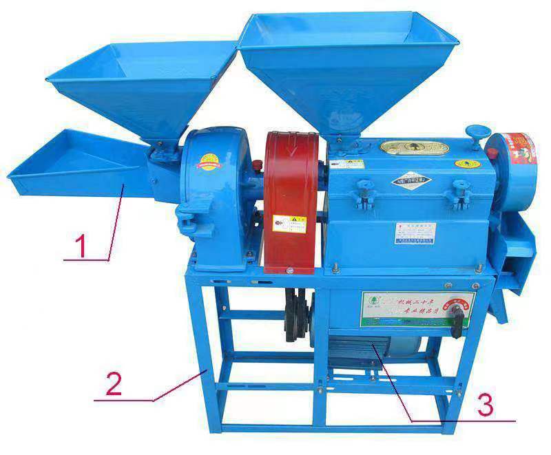 Small Combine Rice Mill 6N90-F26